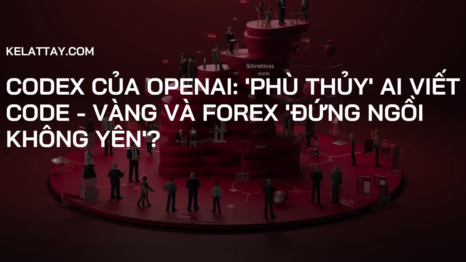 Codex của OpenAI: 'Phù thủy' AI viết code - Vàng và Forex 'đứng ngồi không yên'?