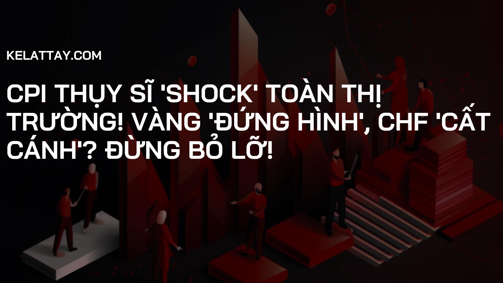 CPI Thụy Sĩ 'Shock' Toàn Thị Trường! Vàng 'Đứng Hình', CHF 'Cất Cánh'? Đừng Bỏ Lỡ!