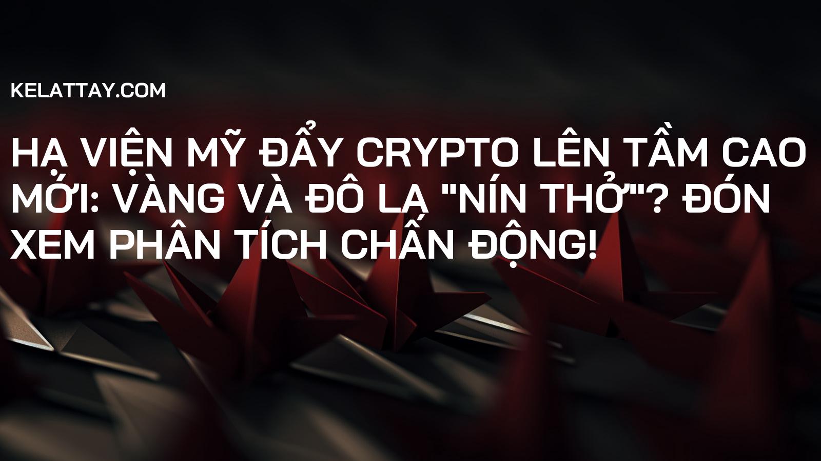 Hạ Viện Mỹ Đẩy Crypto Lên Tầm Cao Mới: Vàng Và Đô La "Nín Thở"? Đón Xem Phân Tích Chấn Động!