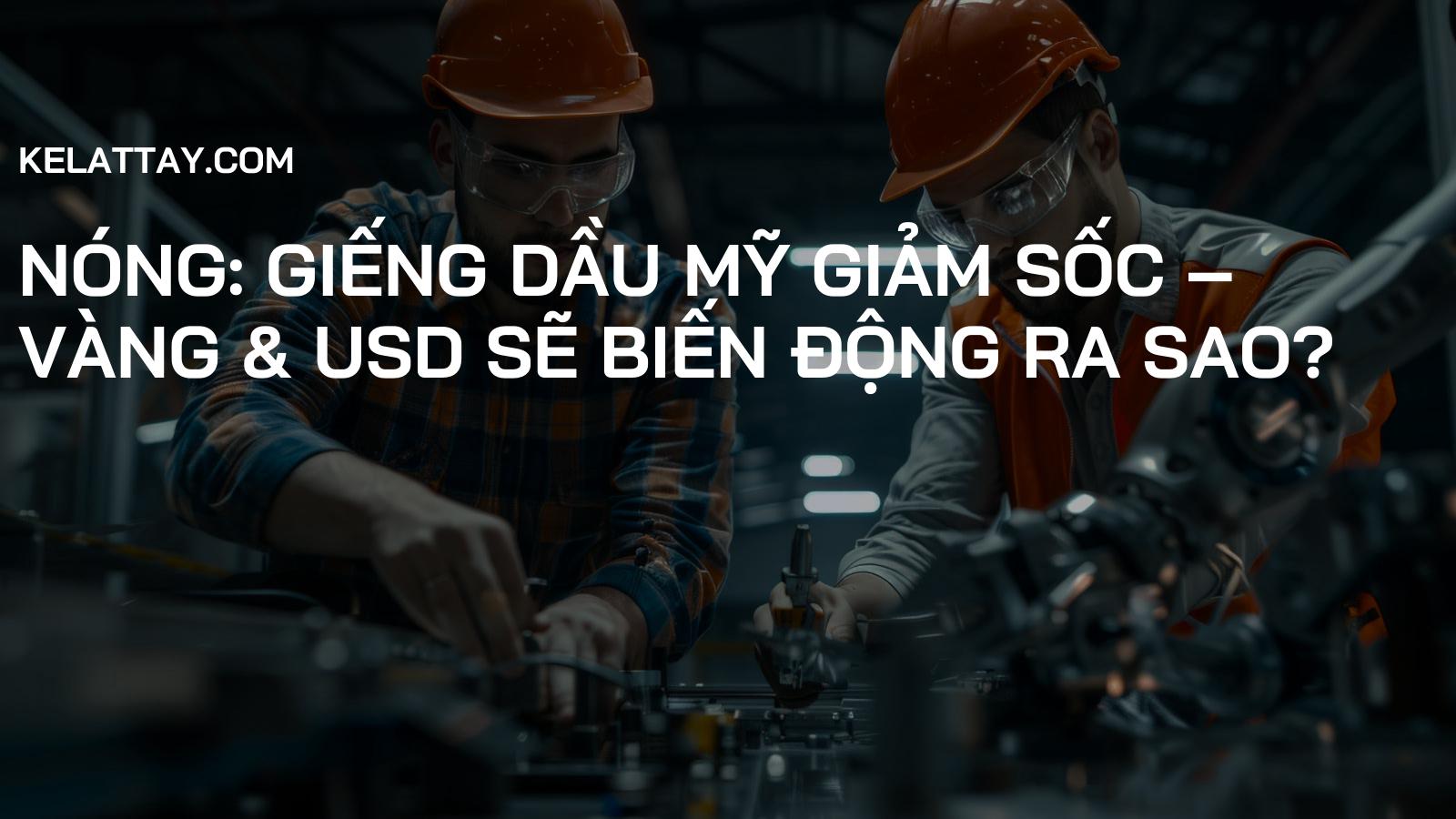 NÓNG: Giếng Dầu Mỹ Giảm Sốc – Vàng & USD Sẽ Biến Động Ra Sao?