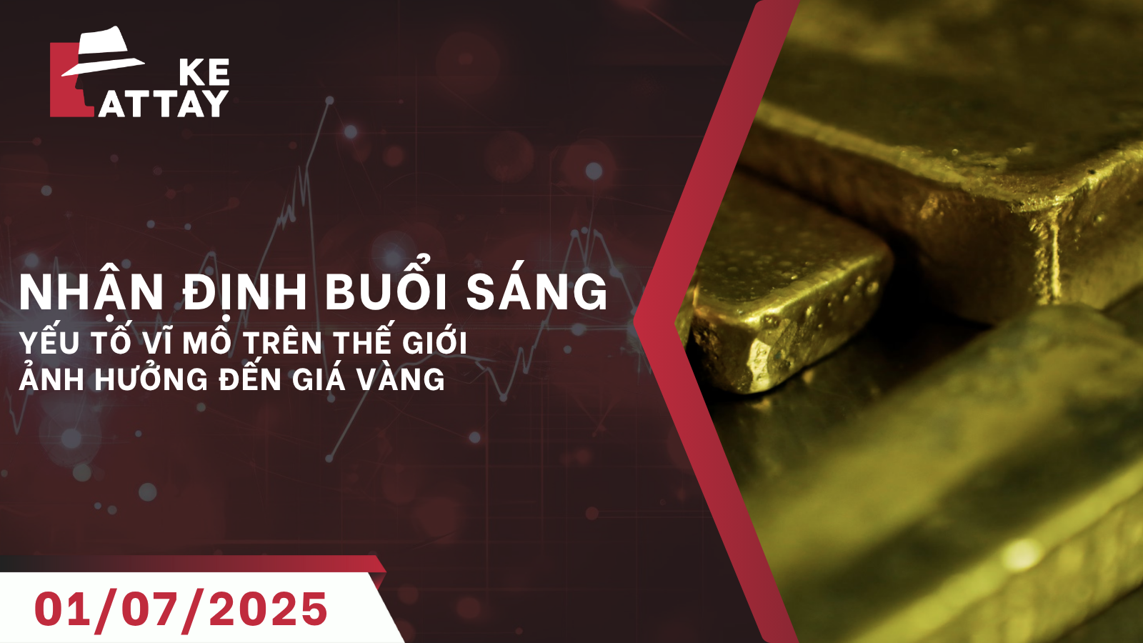 (Sáng 01/07/2025) Nhận định buổi sáng kinh tế vĩ mô và biến động tài sản