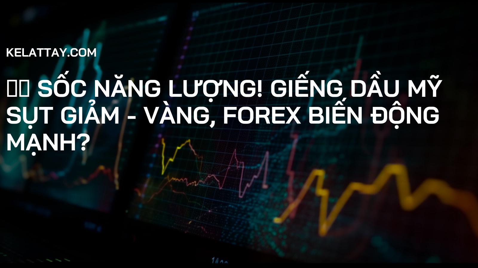 ⚡️ Sốc Năng Lượng! Giếng Dầu Mỹ Sụt Giảm - Vàng, Forex Biến Động Mạnh?