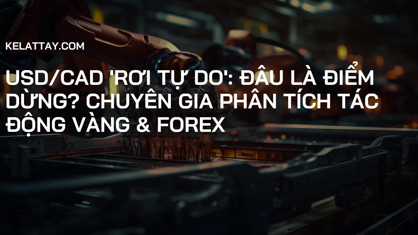 USD/CAD 'rơi tự do': Đâu là điểm dừng? Chuyên gia phân tích tác động Vàng & Forex