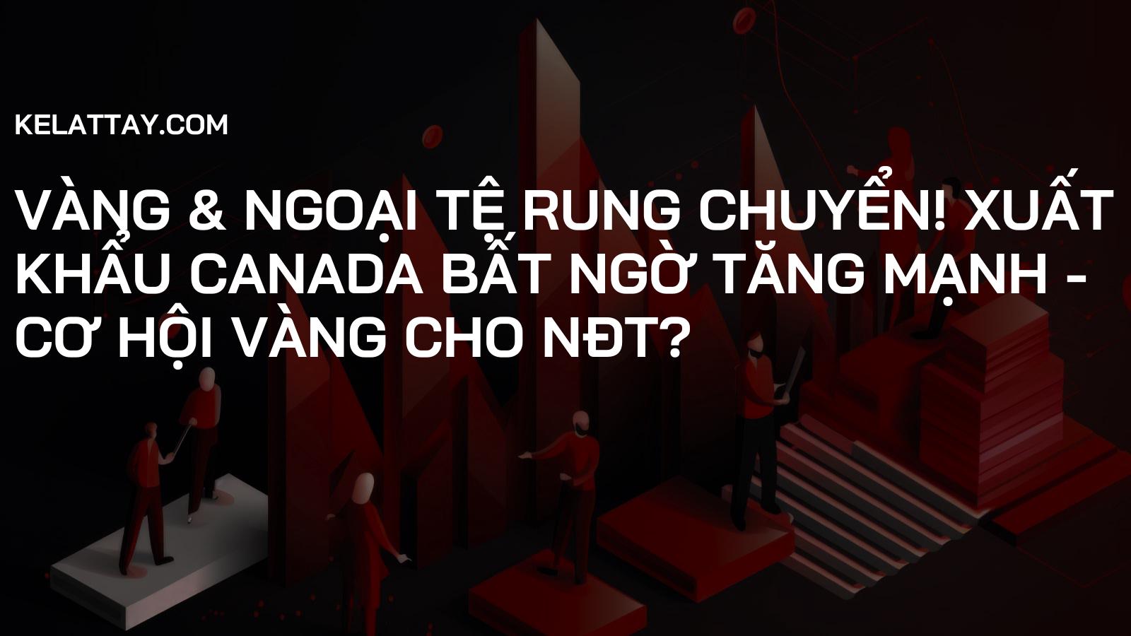 Vàng & Ngoại Tệ Rung Chuyển! Xuất Khẩu Canada Bất Ngờ Tăng Mạnh - Cơ Hội Vàng Cho NĐT?