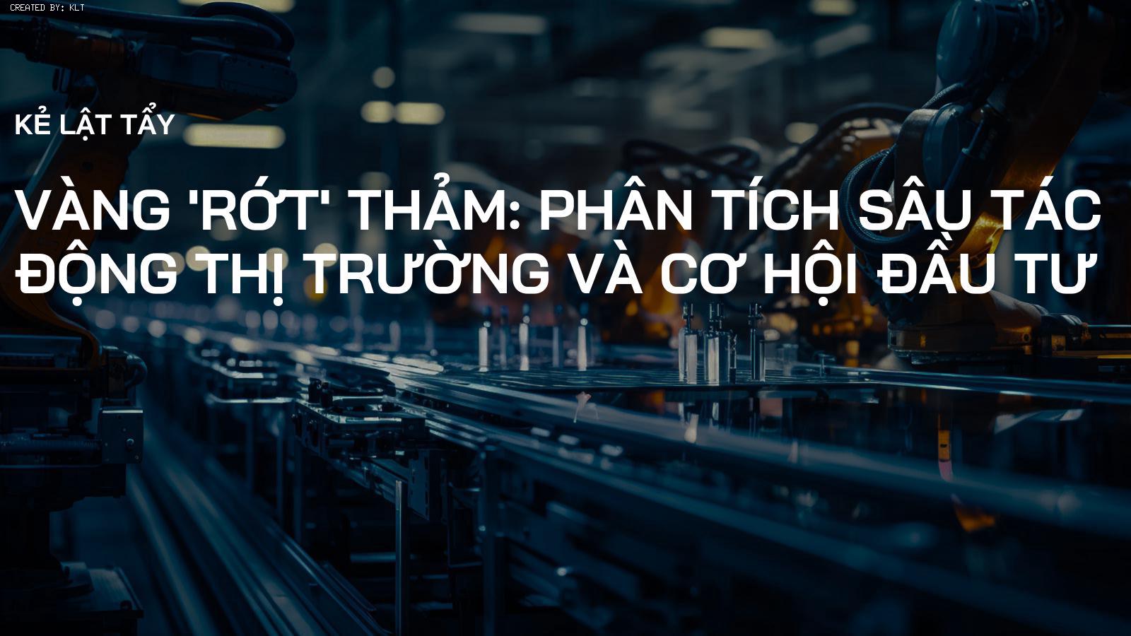 Vàng 'Rớt' Thảm: Phân Tích Sâu Tác Động Thị Trường và Cơ Hội Đầu Tư