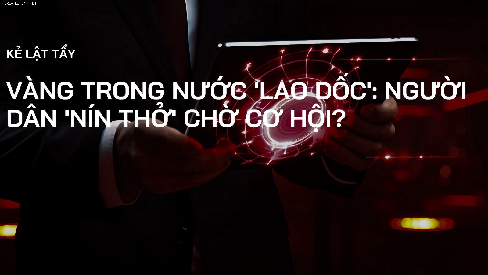 Vàng trong nước 'lao dốc': Người dân 'nín thở' chờ cơ hội?